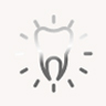 shining teeth