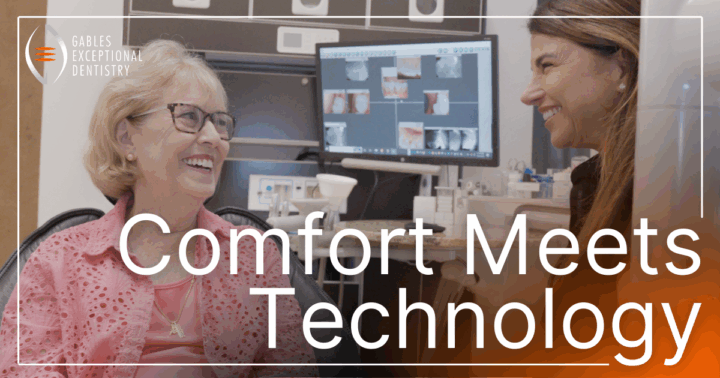 Dr. Amador and smiling patient