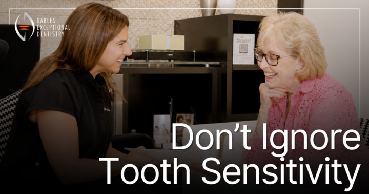 Don’t Ignore Tooth Sensitivity doctor smiling at patient